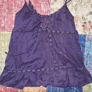 american eagle purple blouse